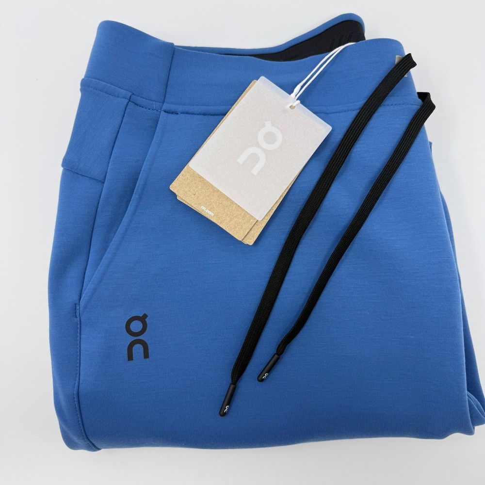 On Running Sweat Pants Fjord Blue Women's‎ Size Large Swiss Engineering NEW